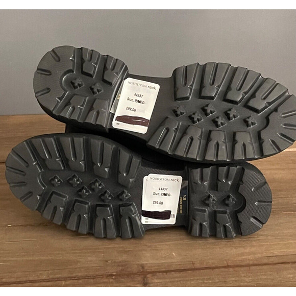 Seychelles Women's Savor the Moment Chelsea Boots Size 8.5 Black Leather Lug - Picture 8 of 12